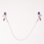pinza pezon violeta