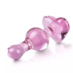 plug anal cristal grande rosa
