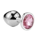 plug anal diamante rosa