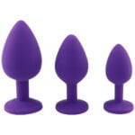 Plug Anal Silicona Violeta