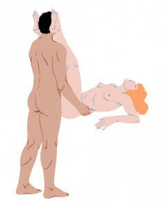 posicion sexual golpe abajo